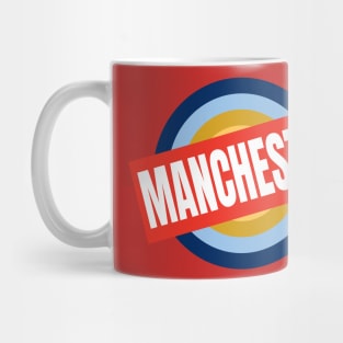 manchester is red Mug